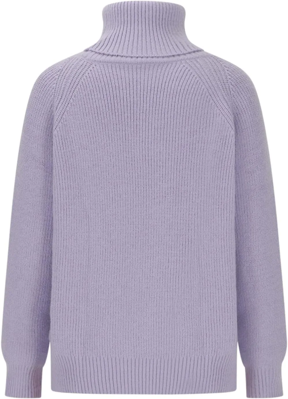 Akklian Women's Oversized Turtleneck Long Sleeve Casual Pullover Soft Knit Tunic Sweater Trendy Crochet Loose Fit Jumper Tops