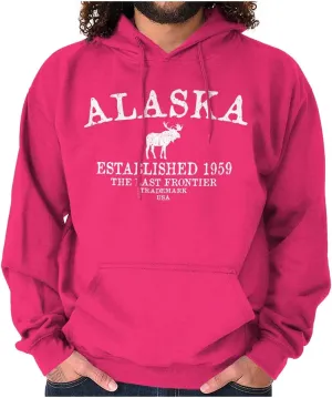 Alaska Vintage Established Hipster Hoodie Sweatshirt Women Men
