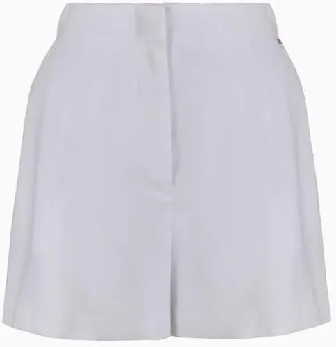 Armani Exchange Women's Linen Cotton Shorts