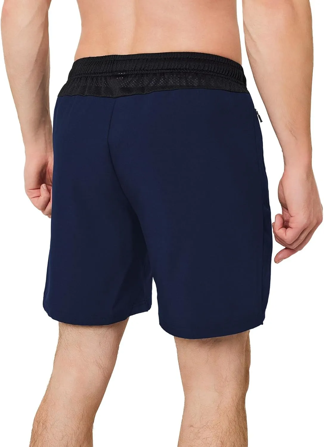 ASHION Men's 7 Inch Athletic Running Shorts Quick Dry Lightweight Gym Workout Training Fitness Sport Shorts