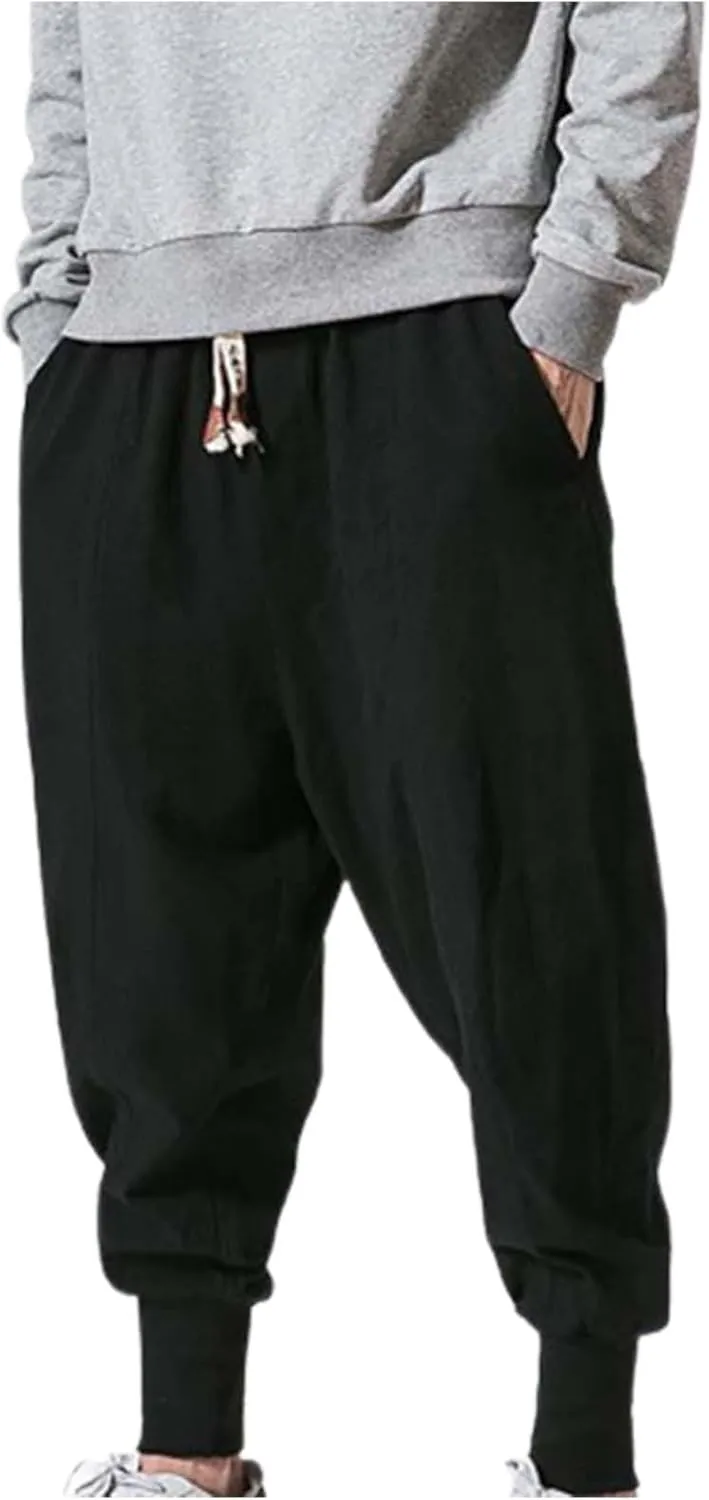 Big and Tall Cargo Pants for Men Sweatpants for Men Fit Combat Cargo Pants Elastic Waist Hiking Bottoms Jogging Pants