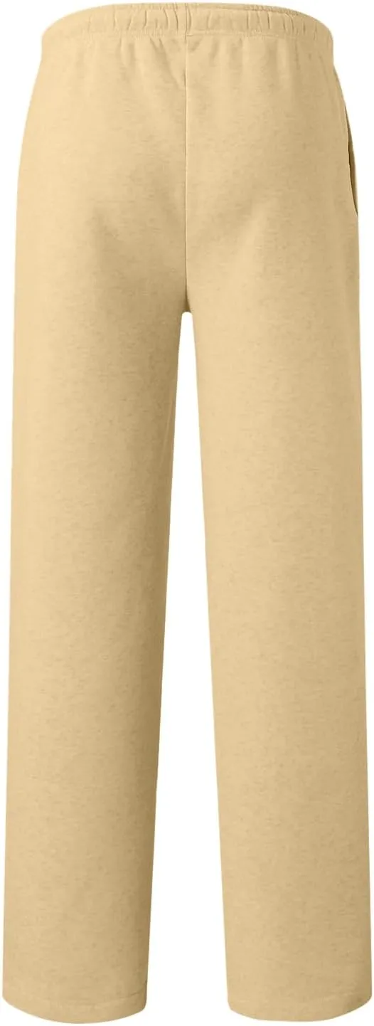 Black Cargo Pants Men Mens Oversized Cargo Pants Casual Drawstring Joggers Work Solid Color Sweatpants with Multi Pocket