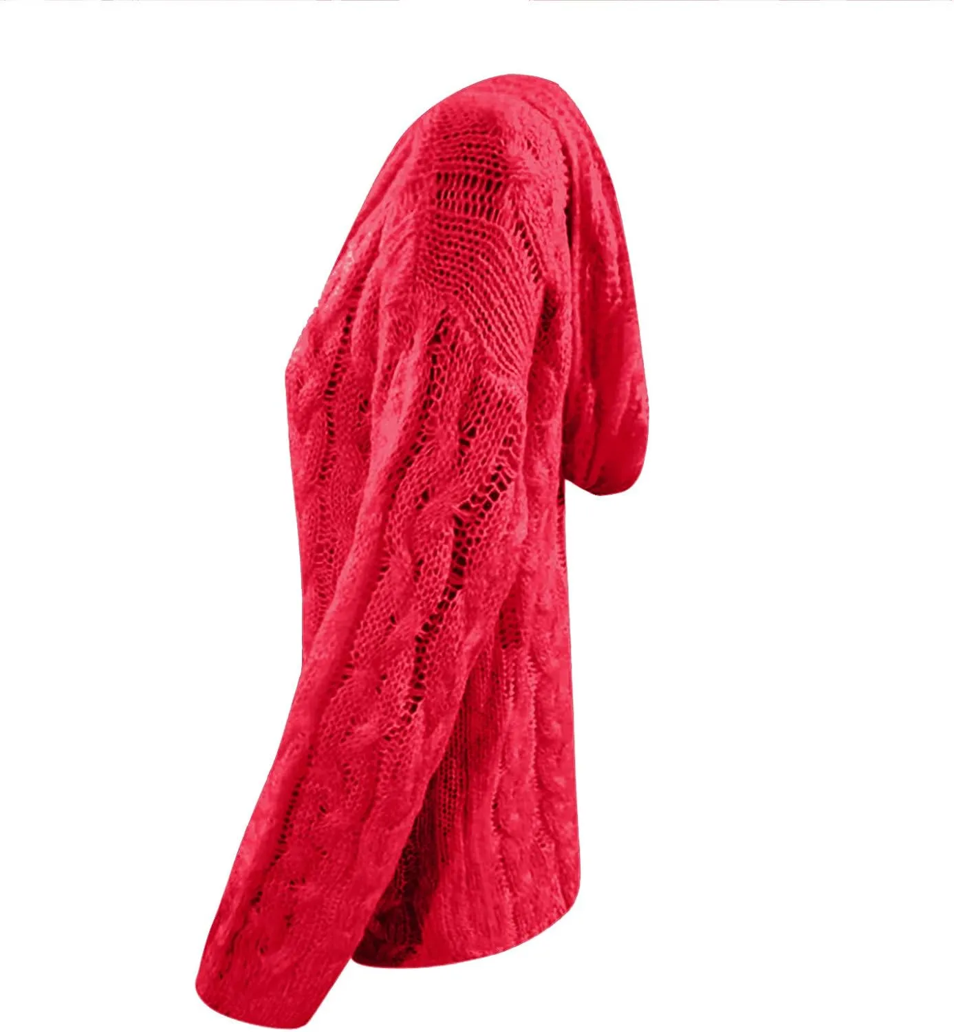Cable Knit Sweaters for Women Sexy V Neck Sweater Hoodies Fashion Long Sleeves Loose Oversize Pullovers Tops