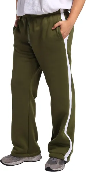 Camo Pants for Men, Casual Soldi Color Cargo Pants, Trendy Stretch Elastic Waist Tapered Climbing Trousers with Pockets