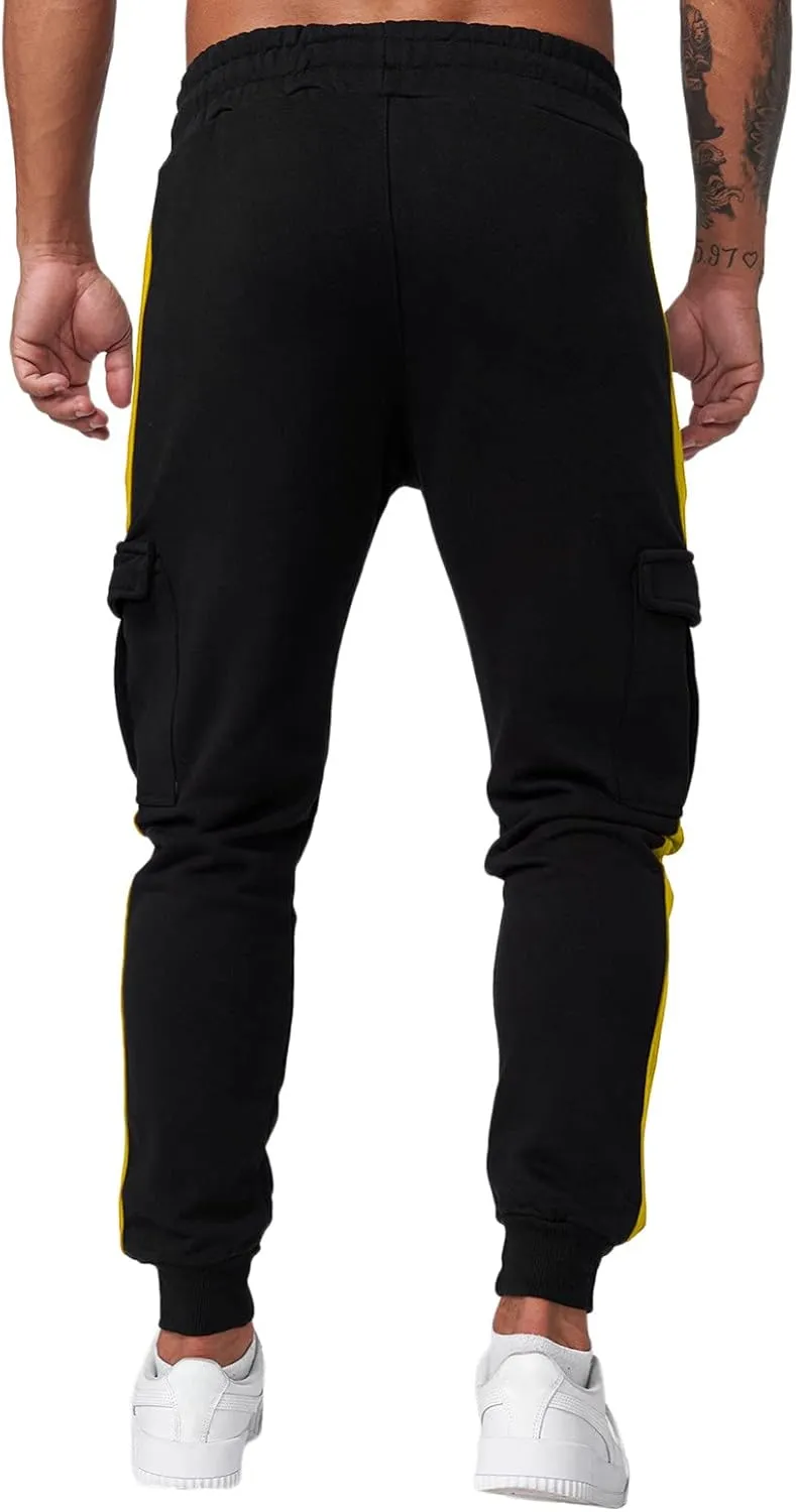 Cargo Pants for Men Relaxed Fit Mens Cargo Pants Straight Fit Pants Outdoor Sports Military Ripstop Men's Baggy Jogger