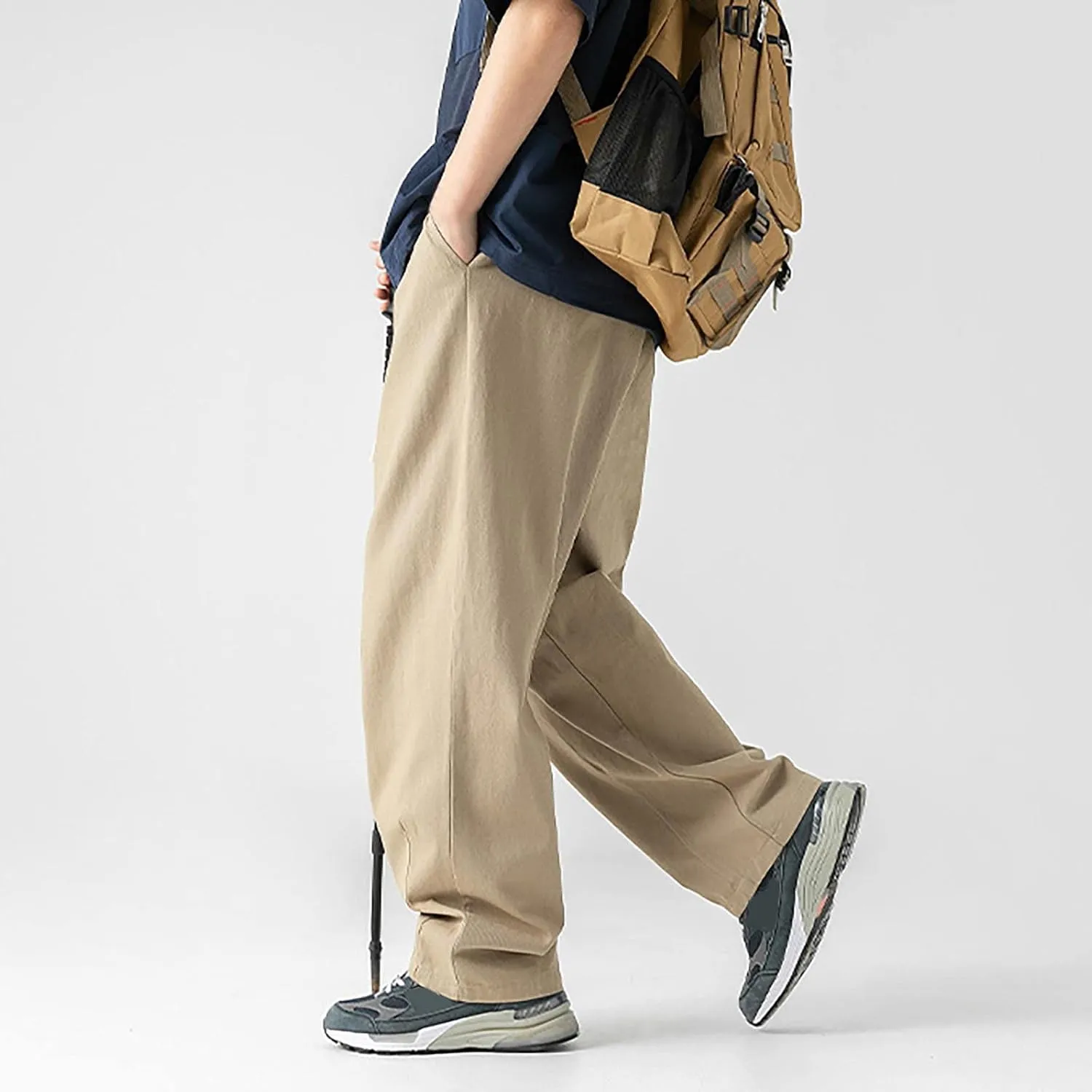 Cargo Sweatpants for Men Mens Lounge Pants Bottoms Hip Hop Fluorescent Dance Party Festival Night Sport Trousers Mens