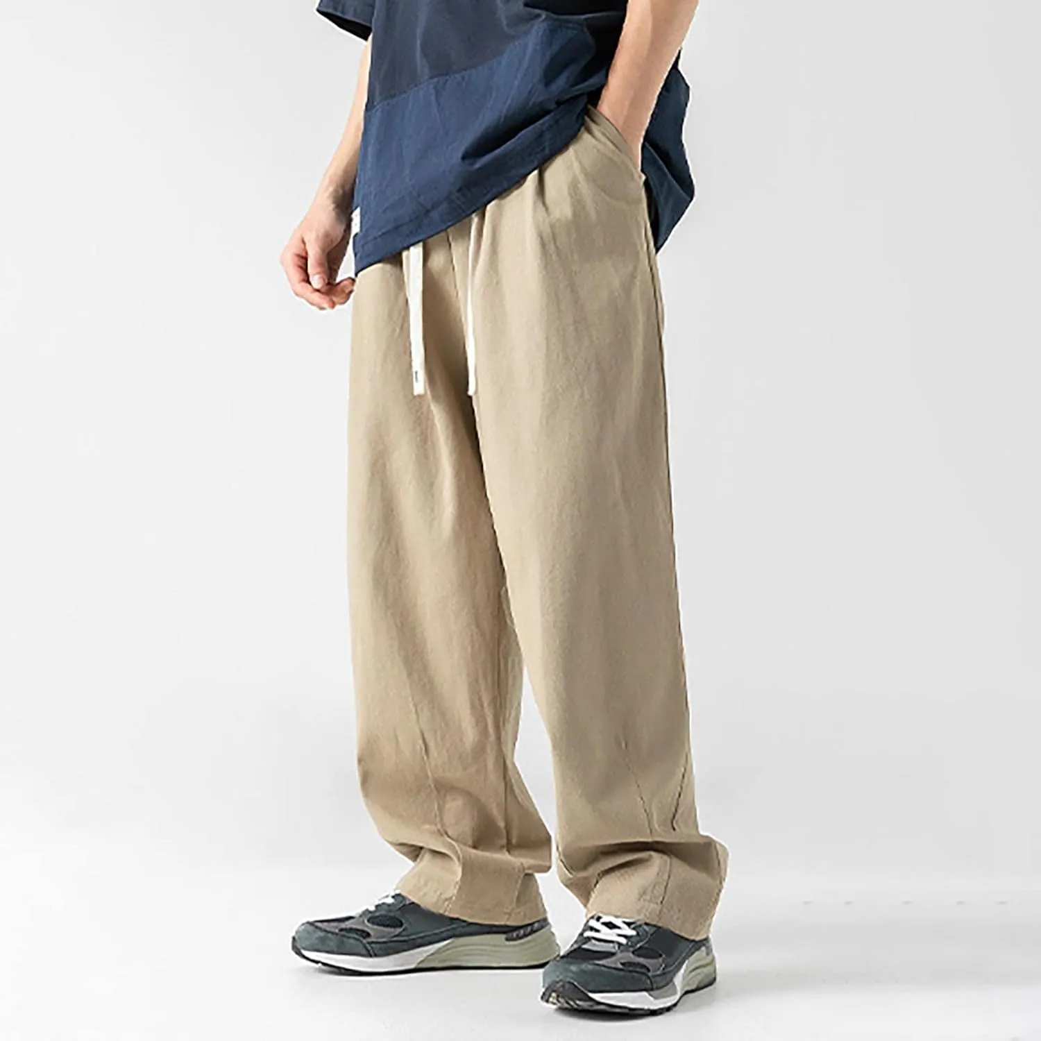 Cargo Sweatpants for Men Mens Lounge Pants Bottoms Hip Hop Fluorescent Dance Party Festival Night Sport Trousers Mens