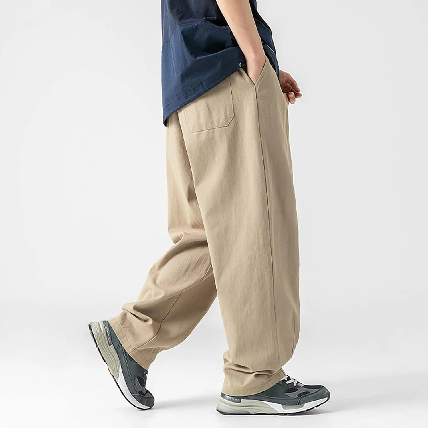 Cargo Sweatpants for Men Mens Lounge Pants Bottoms Hip Hop Fluorescent Dance Party Festival Night Sport Trousers Mens