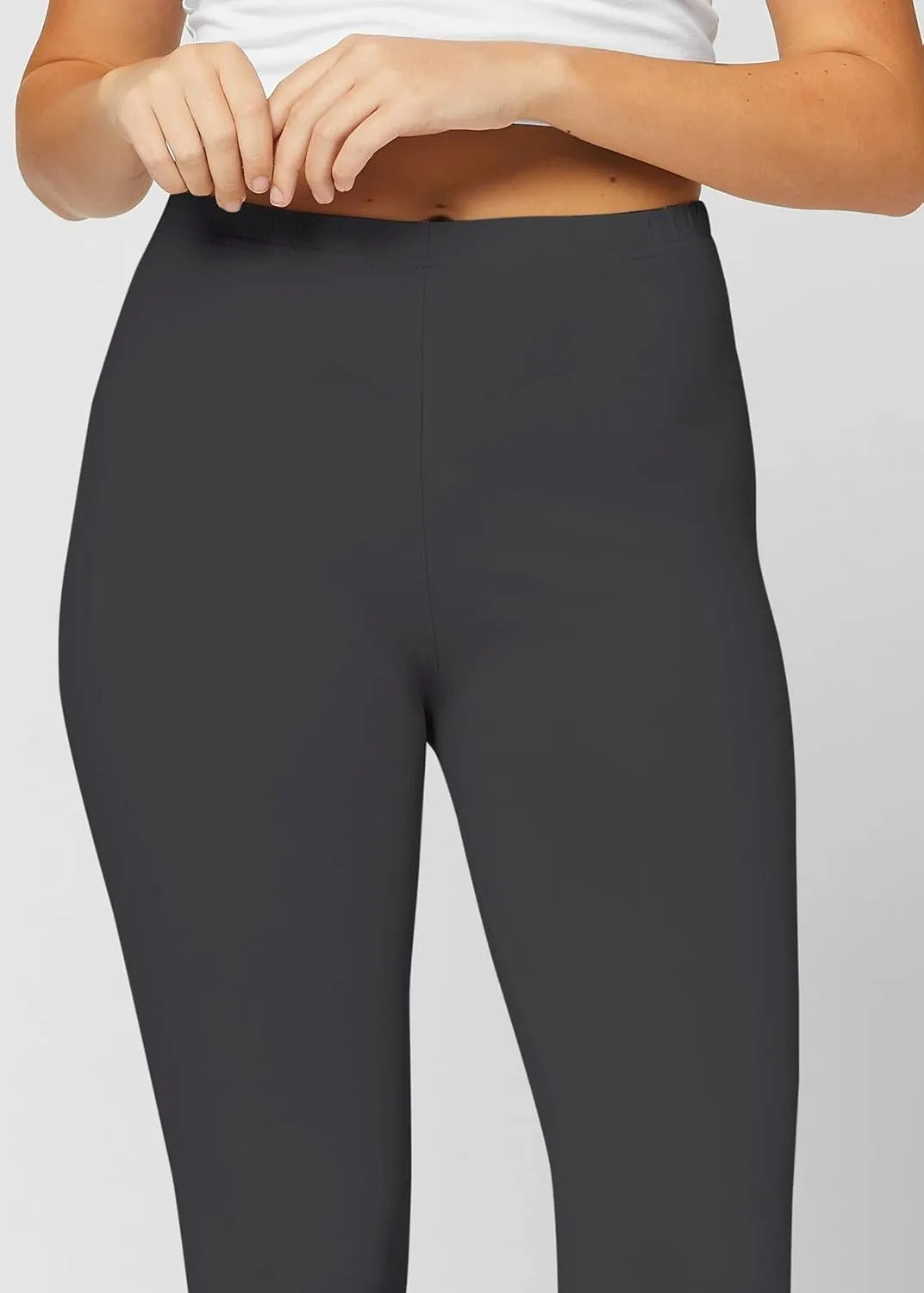 Conceited Ultra Soft Leggings for Women - Full Length, Biker Shorts and Capri's - High Rise - Regular and Plus Size