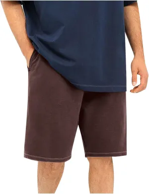 Cotton Mens Shorts Relaxed Fit Casual Lounge Shorts Straight Leg Drawstring Teen Boys Basketball Running Sweat Pants