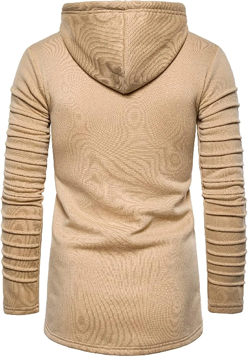 DuDubaby Hoodies for Men Casual Camouflage Sports Sweatshirt Long Sleeve Zipper Hooded Jacket Coat