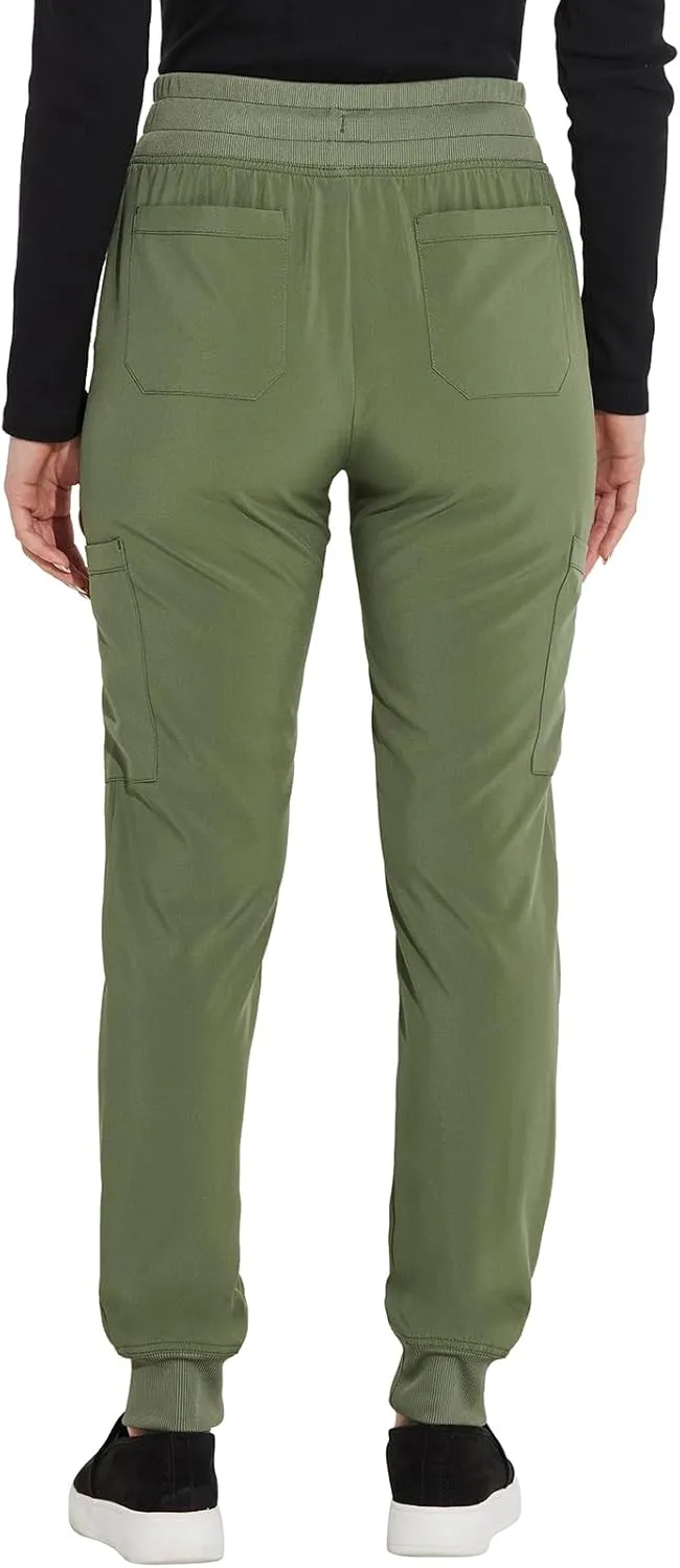 EDS Essentials Jogger Scrubs for Women, Drawstring Scrub Pants DK065
