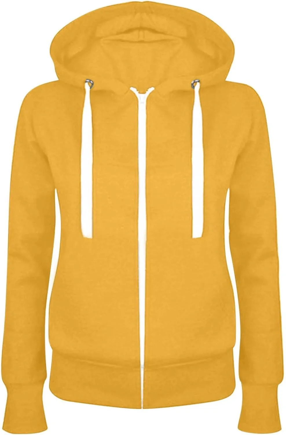Full Zip Up Hoodies For Women Casual Fall Fashion 2024 Long Sleeve Hooded Sweatshirt Lightweight y2k Jackets