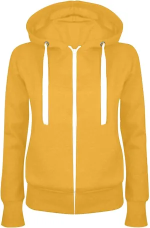 Full Zip Up Hoodies For Women Casual Fall Fashion 2024 Long Sleeve Hooded Sweatshirt Lightweight y2k Jackets