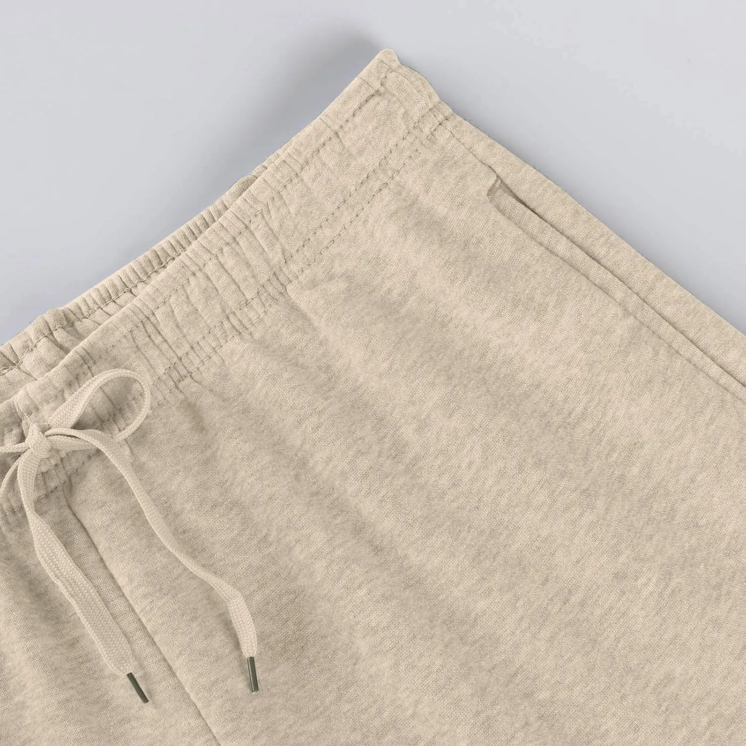 High Waisted Joggers for Women Fleece Lined Cinch Bottom Jogger Sweatpants Elastic Drawstring Tapered Pants w/Pockets