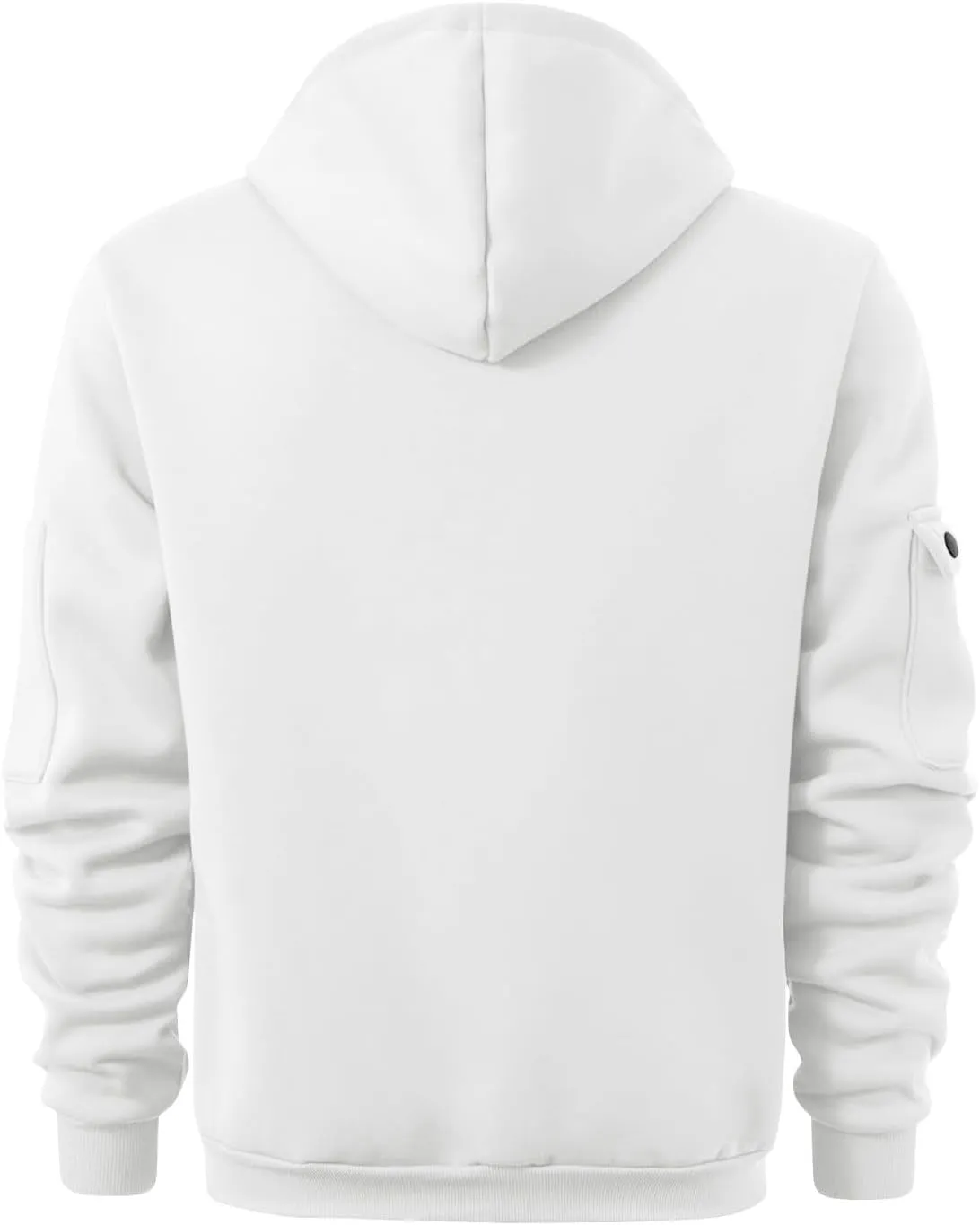 Hoodies for Men 1/4 Zip, Letters Prints and USA Flag Print, Drawstring, Arm Pocket, Kangaroo Pocket, Sweatshirts for Men