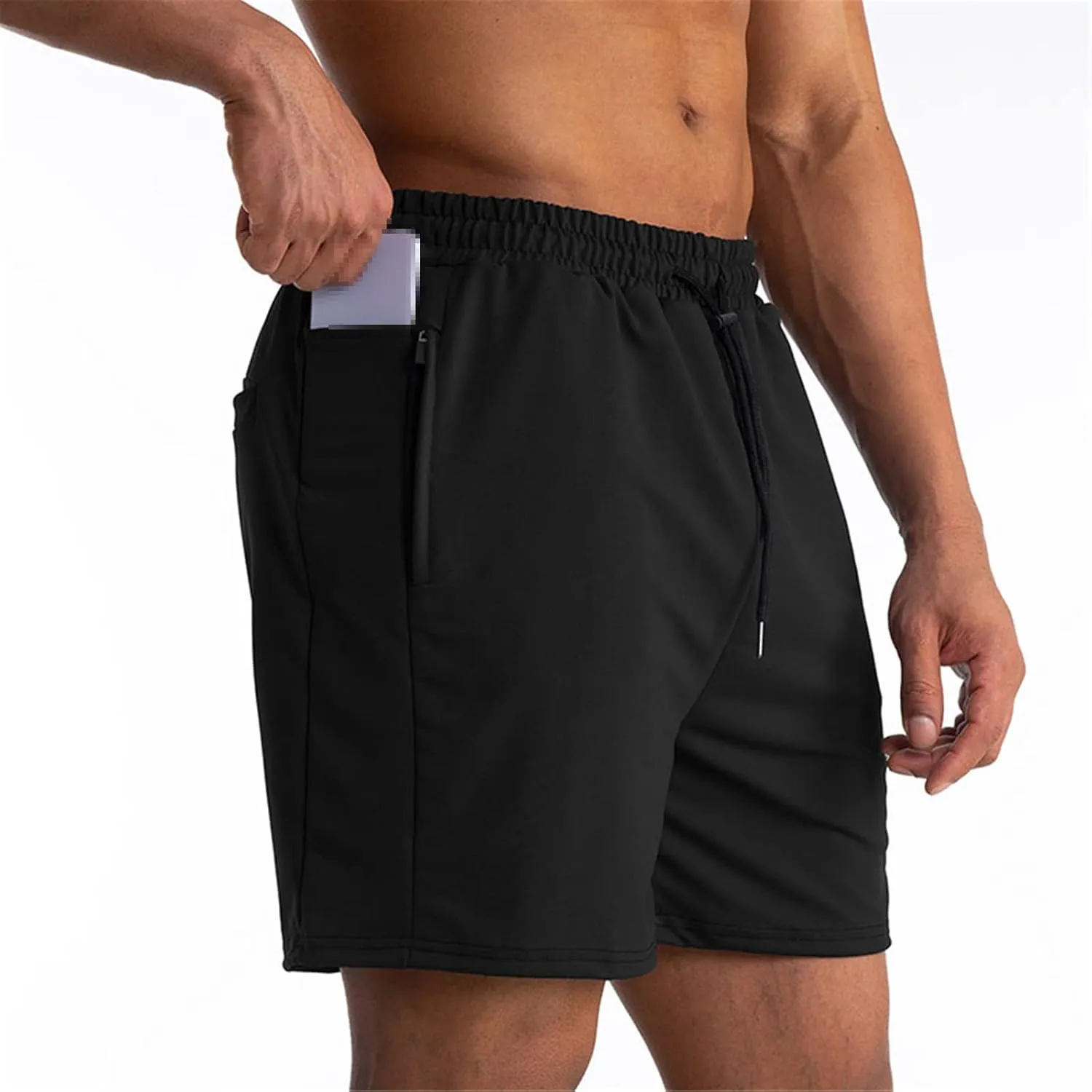 HOURVNEI Summer Running Shorts Men Sports Jogging Fitness Shorts Quick Dry Mens Sport Gyms Short Pants
