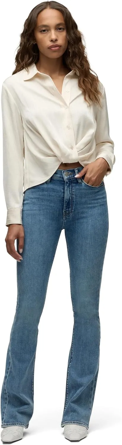 HUDSON Women's Barbara High Rise Bootcut Jean