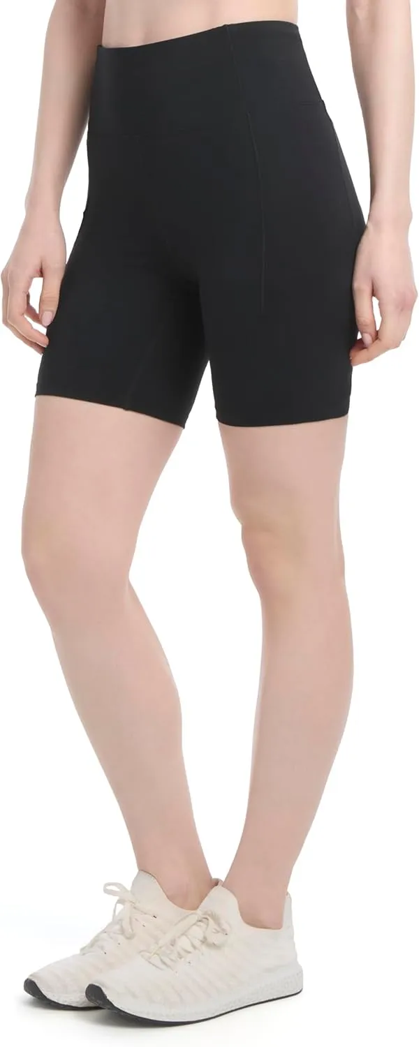 Jockey Women's 2-Pack Satin Stitch 7'' Bike Shorts