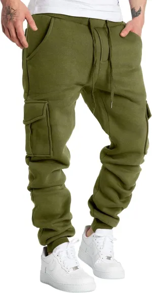 Joggers for Men Big and Tall, Mens Joggers Sweatpants Slim Fit Mens Athletic Jogger Pants with Pockets for Running Training