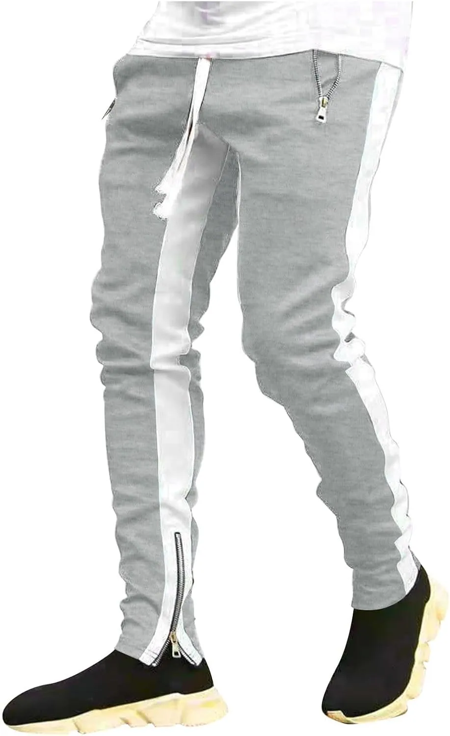 Joggers for Men,Men's Athletic Joggers Casual Gym Sweatpants Workout Running Track Pants Streetwear Pants with Pocket
