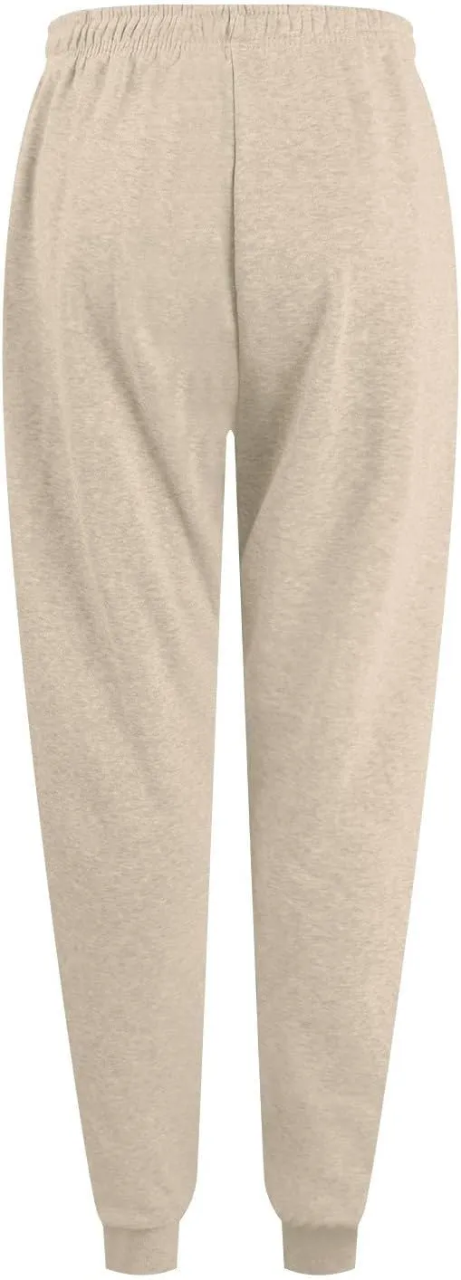 Joggers for Women Casual Fleece Baggy Sweatpants Jogger Pants with Pockets Drawstring Cinch Bottom Sweatpants