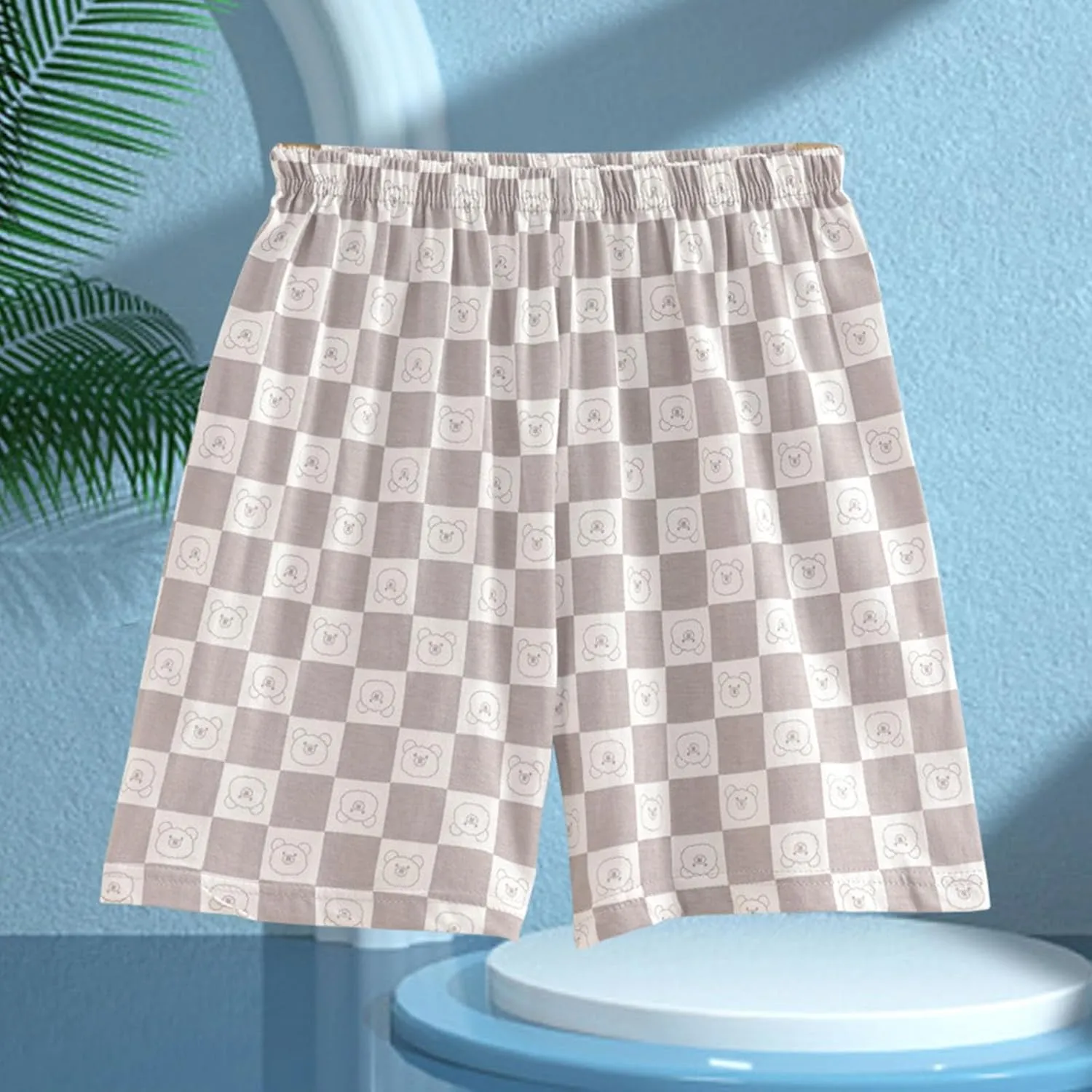 Kids Girl Boy Track Athletic Jogger Pants Shorts for Child Graphic Plaid Straight Leg Fall Summer Pants 2025 Trendy