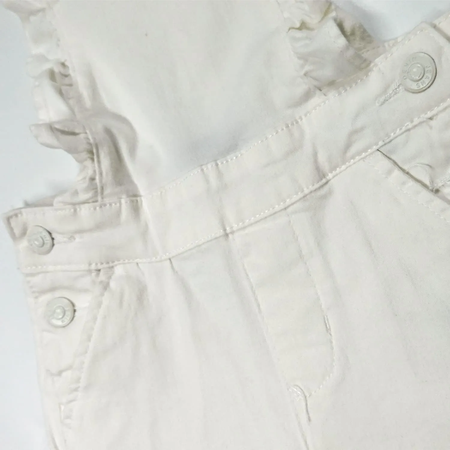 KIDSCOOL SPACE Girls Boys Jeans Shorts,Adjustable Straps Summer Denim Shortalls