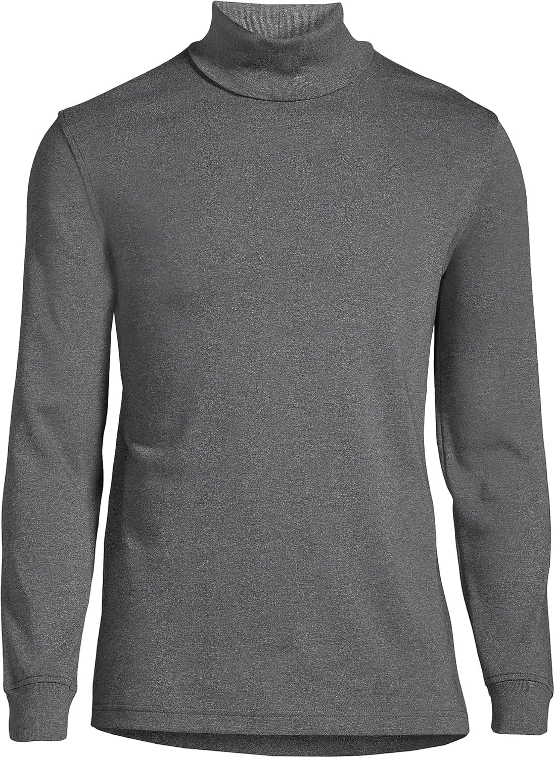 Lands' End Men's American-Grown Supima Cotton Turtleneck Shirt