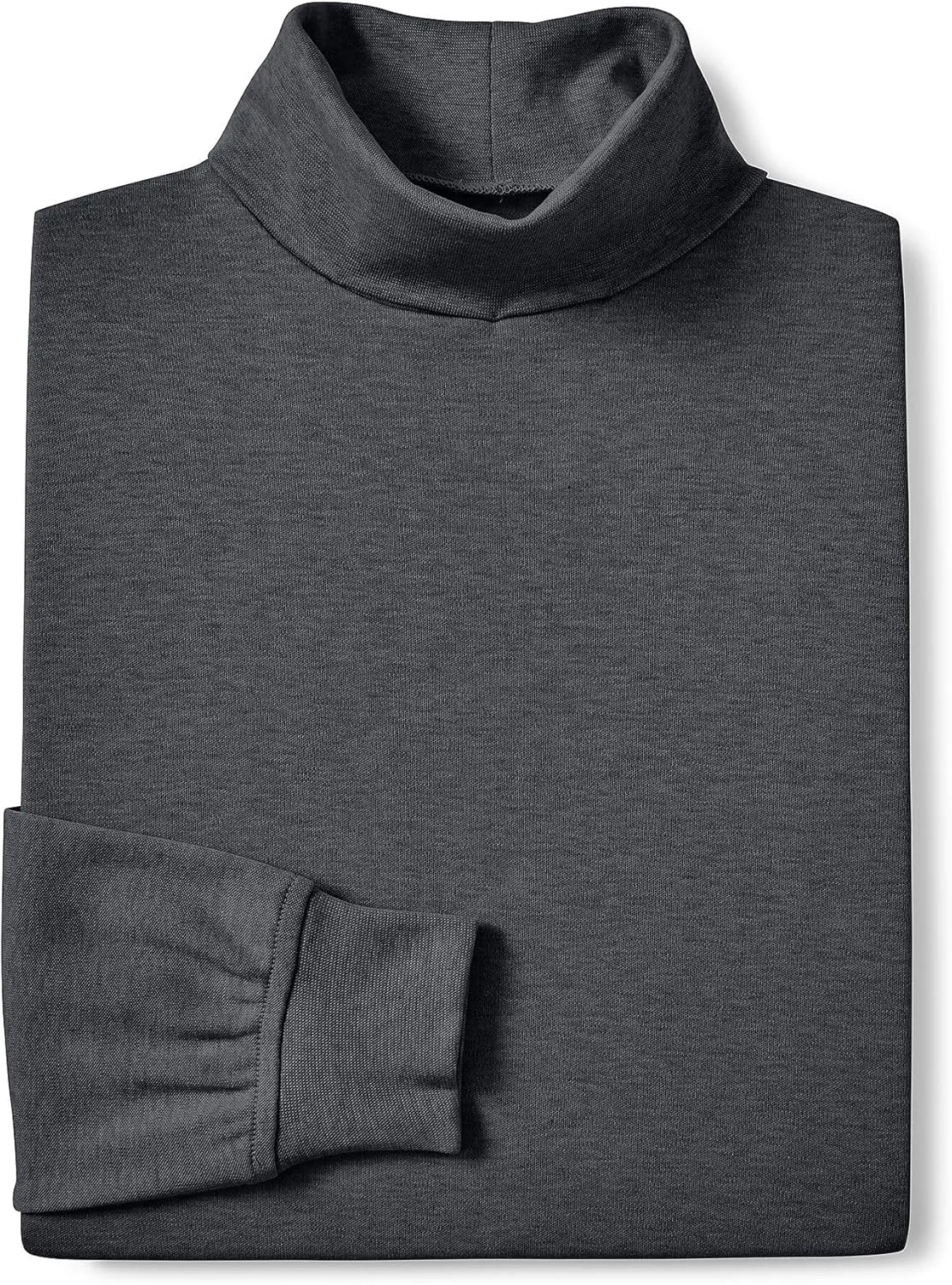 Lands' End Men's American-Grown Supima Cotton Turtleneck Shirt