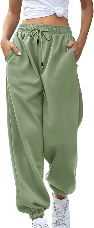 Lastesso Joggers for Women Cargo Sweatpants High Waisted Casual Baggy Long Joggers Pants Trendy Y2K Active Sweatpants