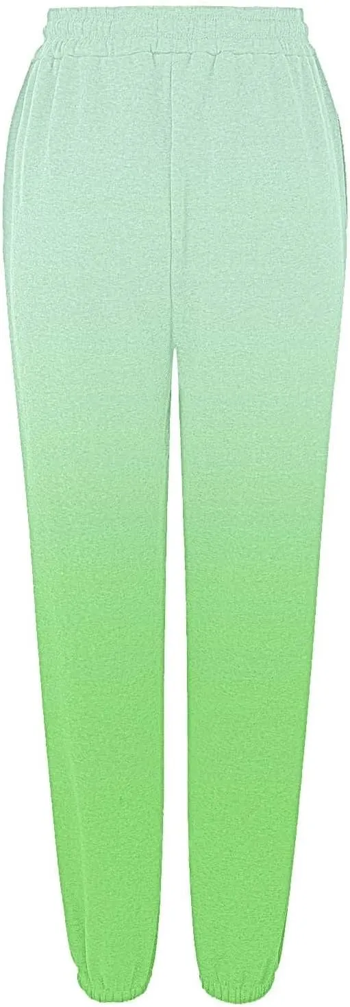 LCMTWX Women's Pants Sweatpants Joggers Pants Workout High Waisted Yoga Pants with Pockets Womens Open Hem Sweatpants Black