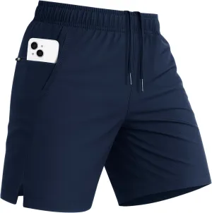 MAGCOMSEN Men's Running Shorts 5" Quick Dry Lightweight Workout Shorts with Pockets for Gym Athletic Sport