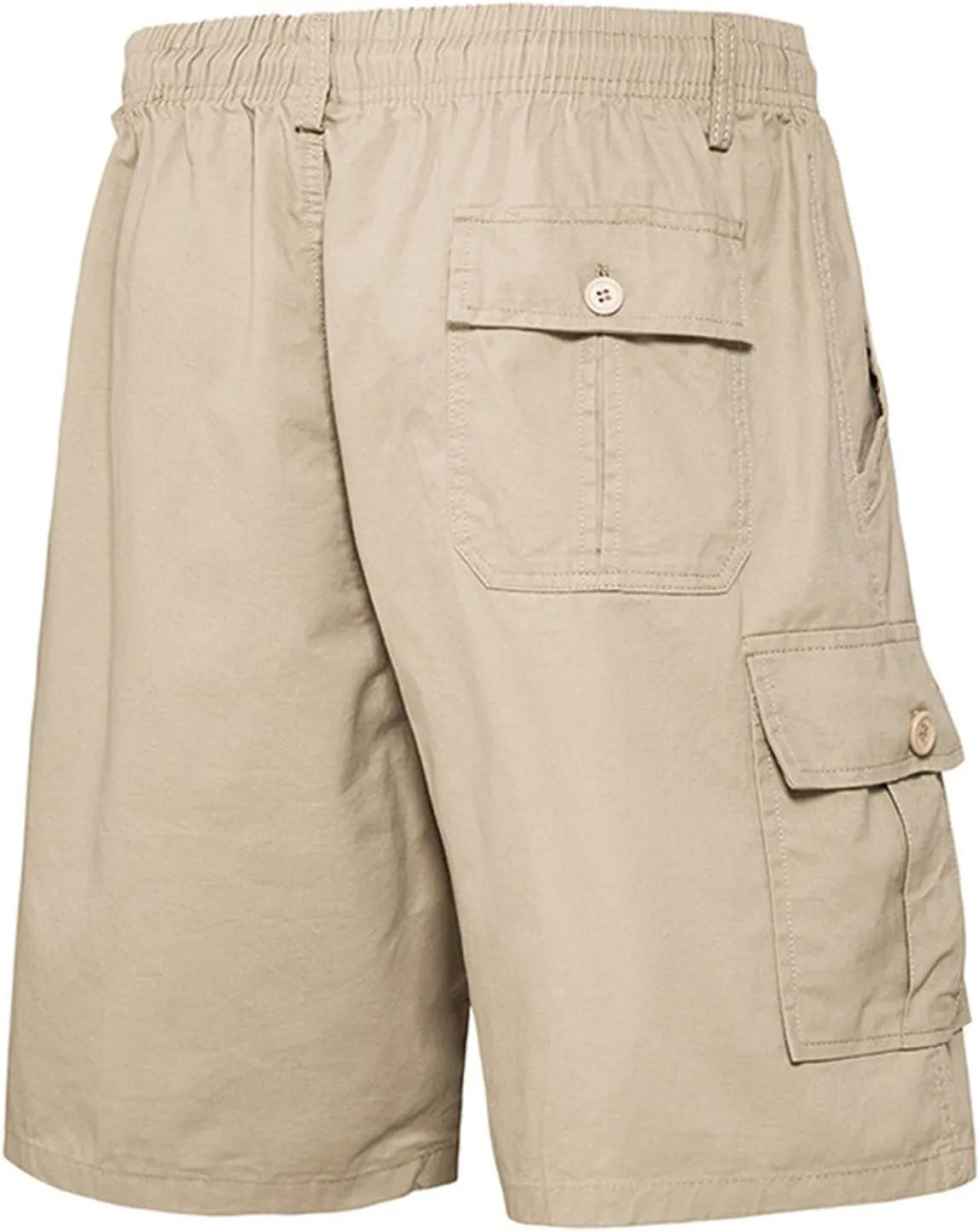 Men Cargo Shorts Outdoor Utility Workwear Heavy Duty Fabric Relaxed Fit Big and Tall Summer Lounge Shorts