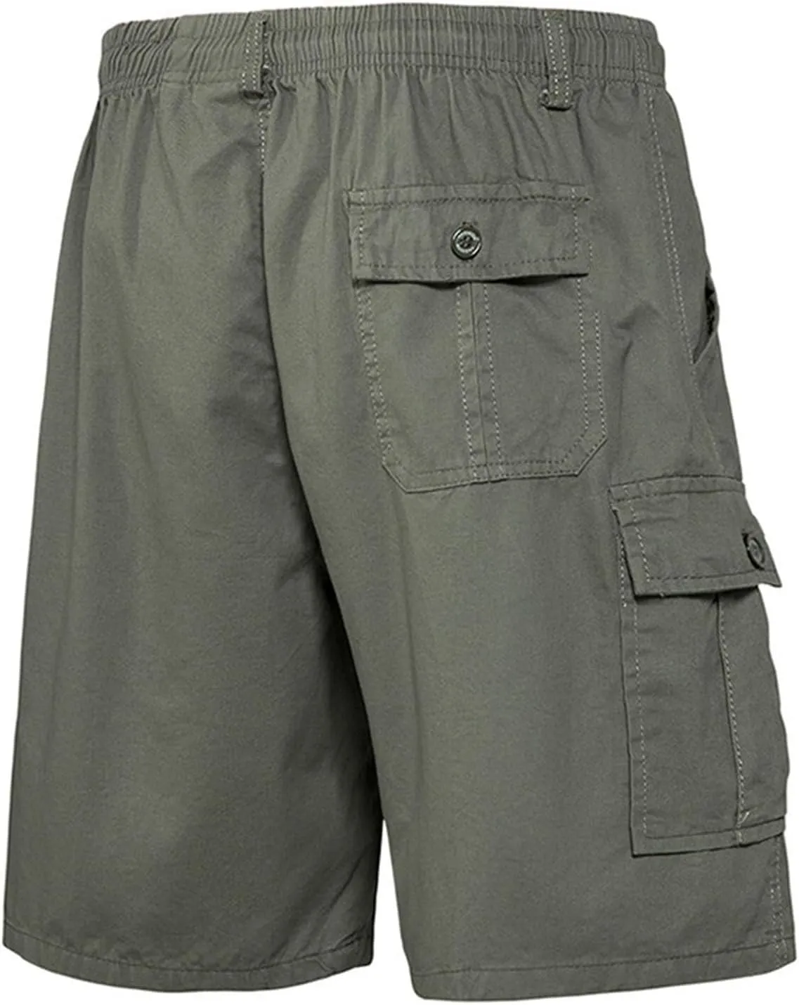 Men Cargo Shorts Outdoor Utility Workwear Heavy Duty Fabric Relaxed Fit Big and Tall Summer Lounge Shorts
