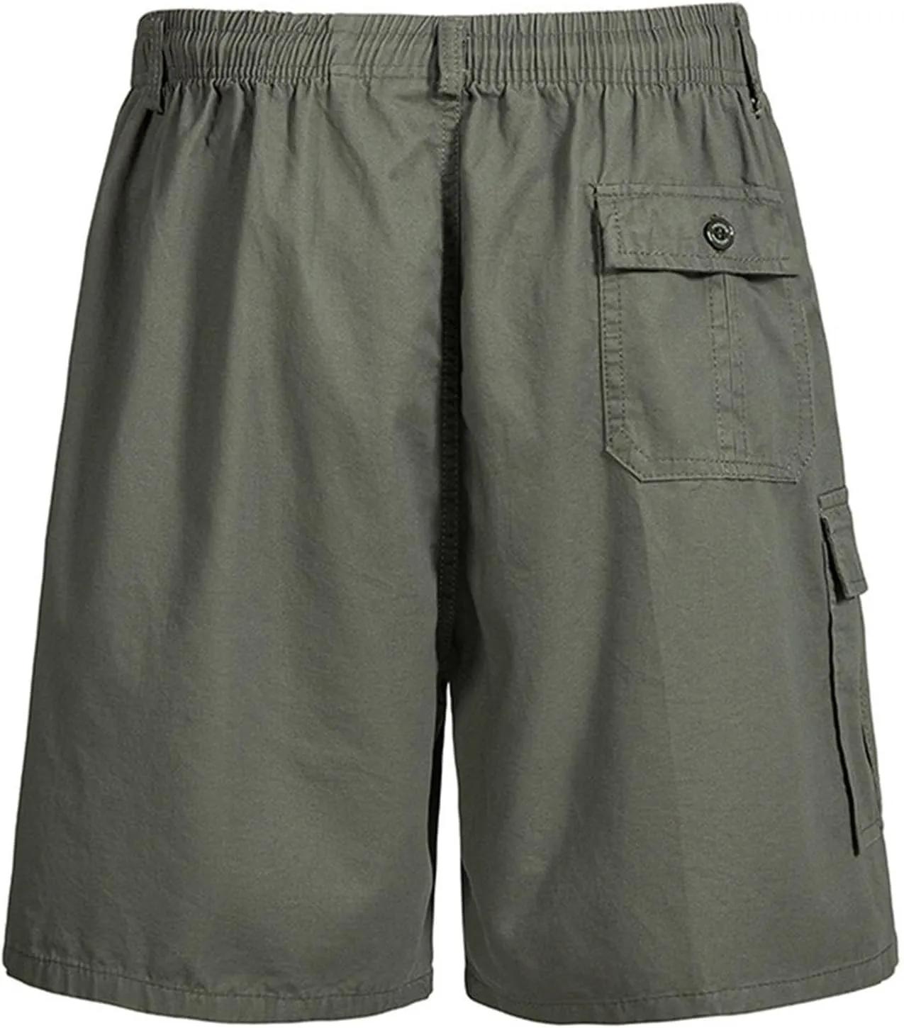 Men Cargo Shorts Outdoor Utility Workwear Heavy Duty Fabric Relaxed Fit Big and Tall Summer Lounge Shorts