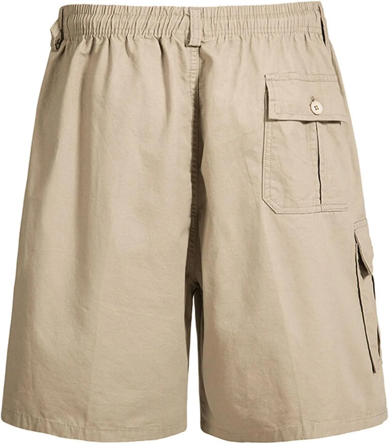 Men Cargo Shorts Outdoor Utility Workwear Heavy Duty Fabric Relaxed Fit Big and Tall Summer Lounge Shorts