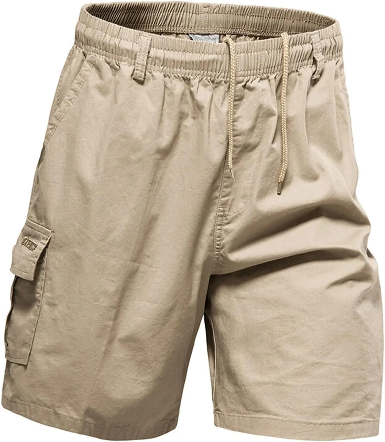 Men Cargo Shorts Outdoor Utility Workwear Heavy Duty Fabric Relaxed Fit Big and Tall Summer Lounge Shorts