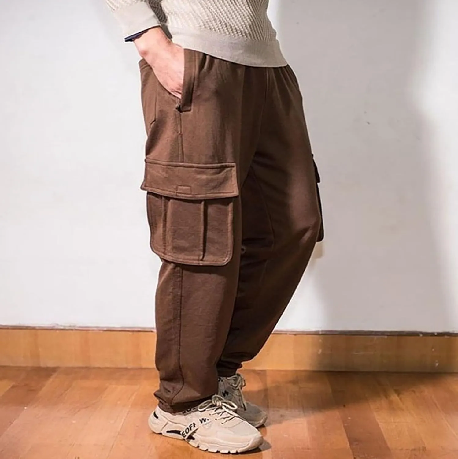 Men Joggers Mens Fashion Joggers Sports Pants Casual Cotton Cargo Pants Gym Sweatpants Trousers Mens Casual Cotton