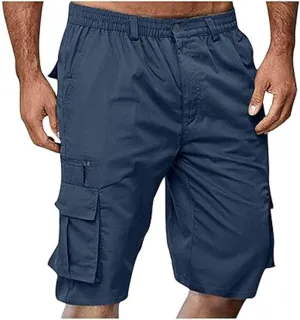 Mens Activewear Gym Shorts for Men Drawstring Waist Short Pant Quick Training Pants Travel for Camping Baggy Short