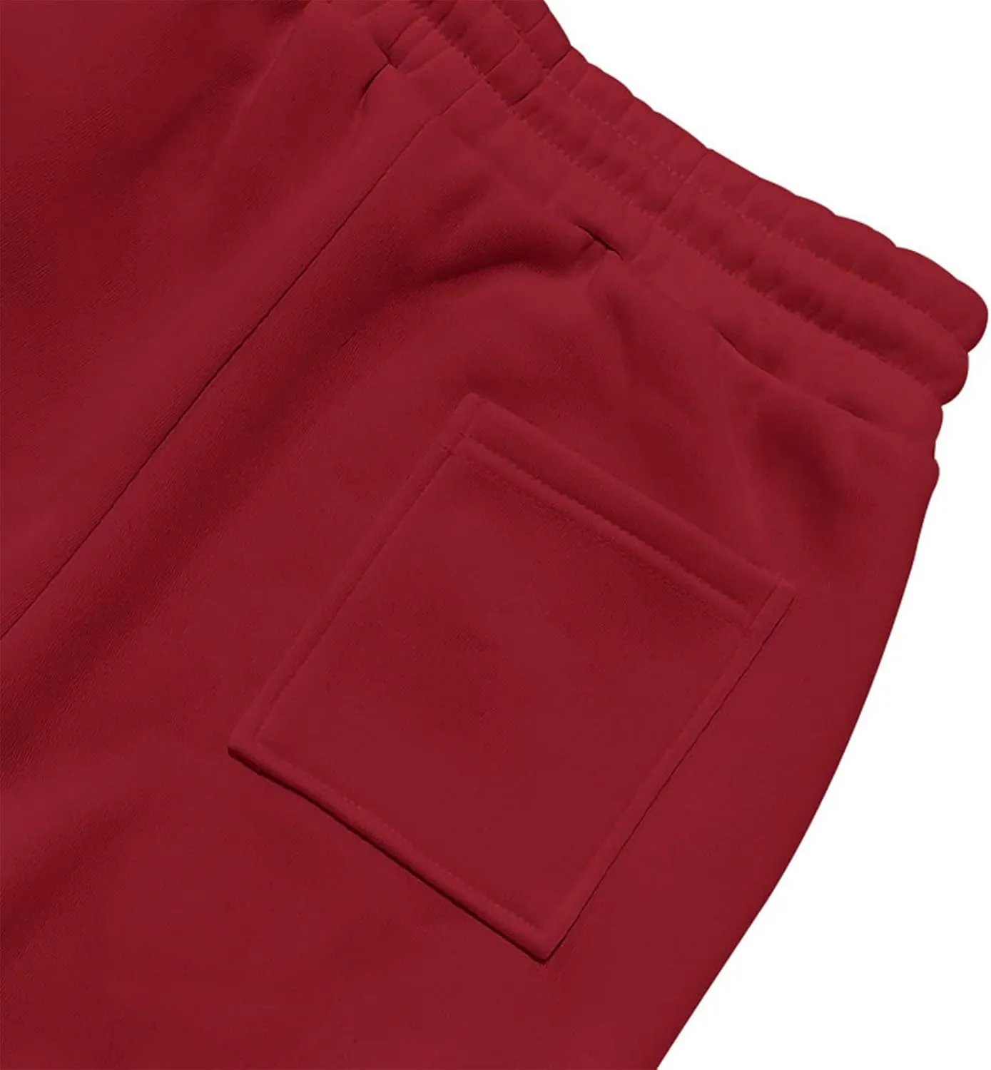 Men's Cargo Jogger Pants Elastic Waist Drawstring Side Pockets Relaxed Comfortable Casual Outdoor Streetwear