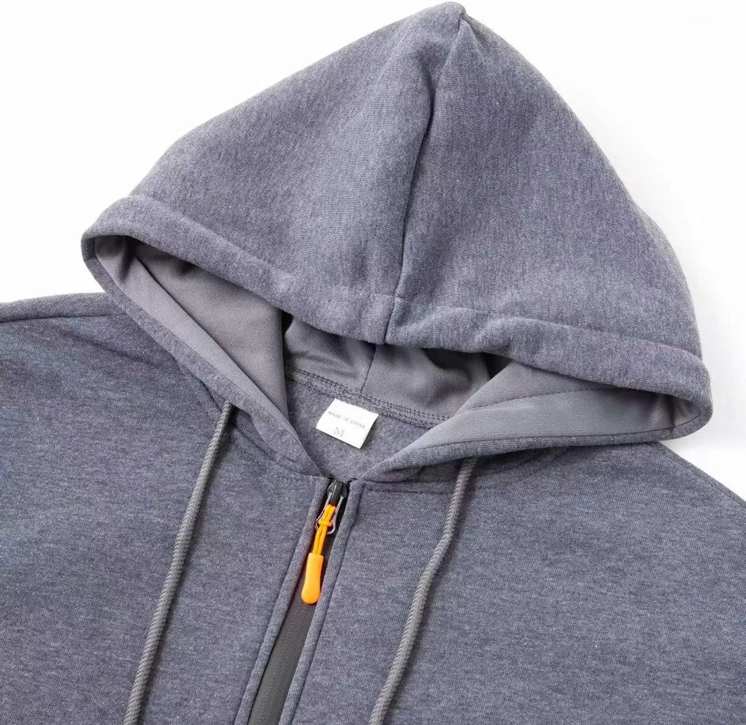 Mens Hoodies Mens Zip Up Hoodie Midweight Loose Casual Full Zip Sweatshirts Fashion Long Sleeve Jackets With Pocket
