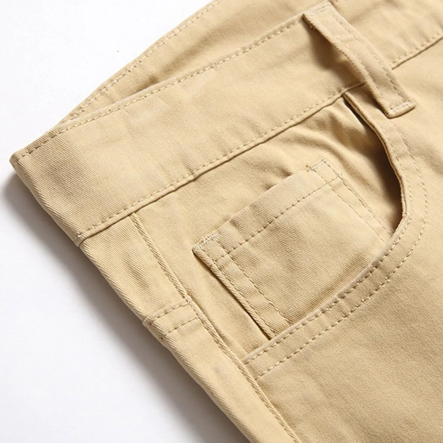 Mens Jeans Regular Fit Men's Loose Elastic Waist Denim Pants Lightweight Skinny Jeans Tapered Leg Trousers