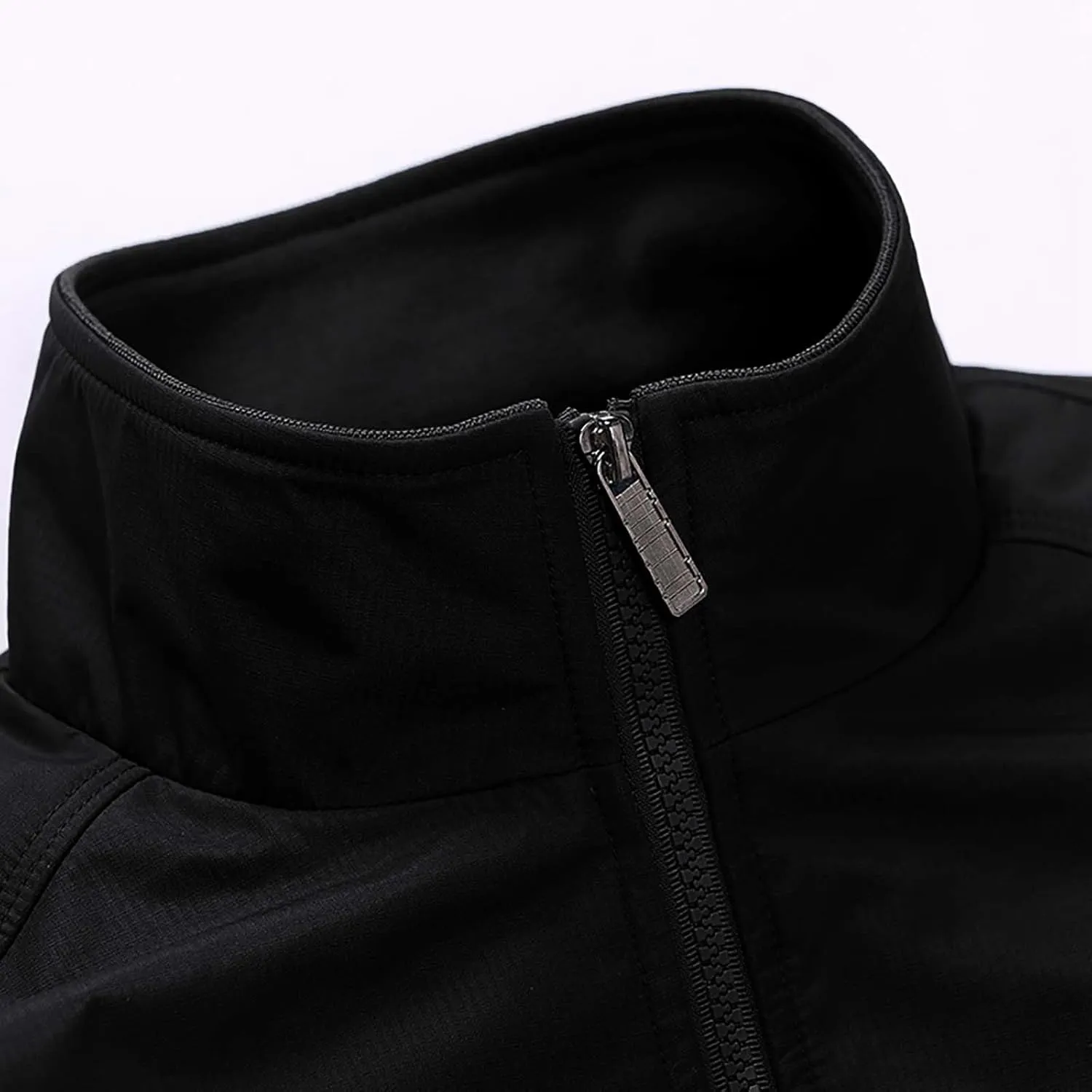 Men's Lightweight Softshell Coat Outerwear Zipper Windbreaker Flight Bomber Jacket Fall Jackets for Men