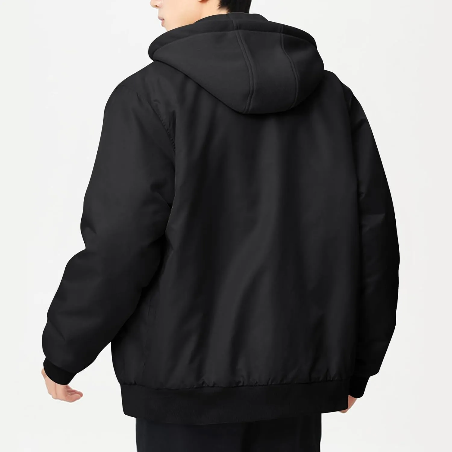 Men's Rain Jacket Lightweight Waterproof Winter Coats with Hood Casual Jacket Lightweight Windbreaker Raincoat Jacket