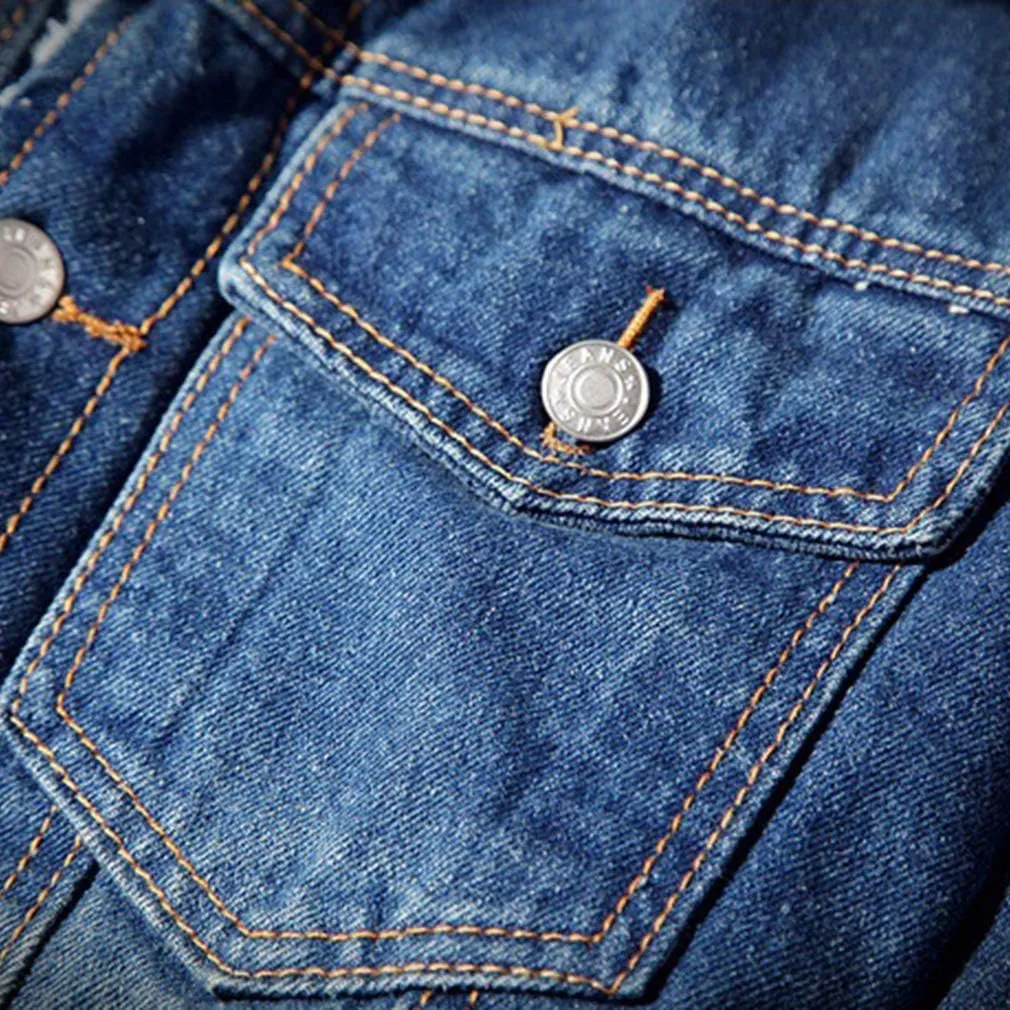 Men's Sherpa Lined Denim Jacket Button Down Classic Trucker Jackets Warm Casual Quilted Jeans Coats Outerwear