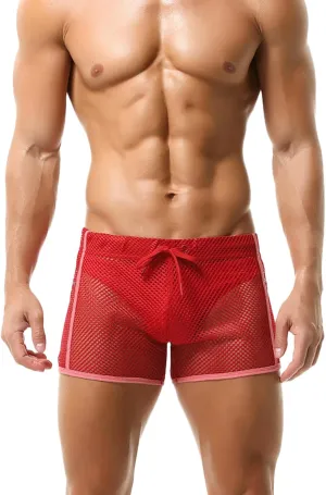 Mens Sport Running Shorts Quick Dry Workout Short Pants Men Soccer Tennis Training Beach Swim Shorts