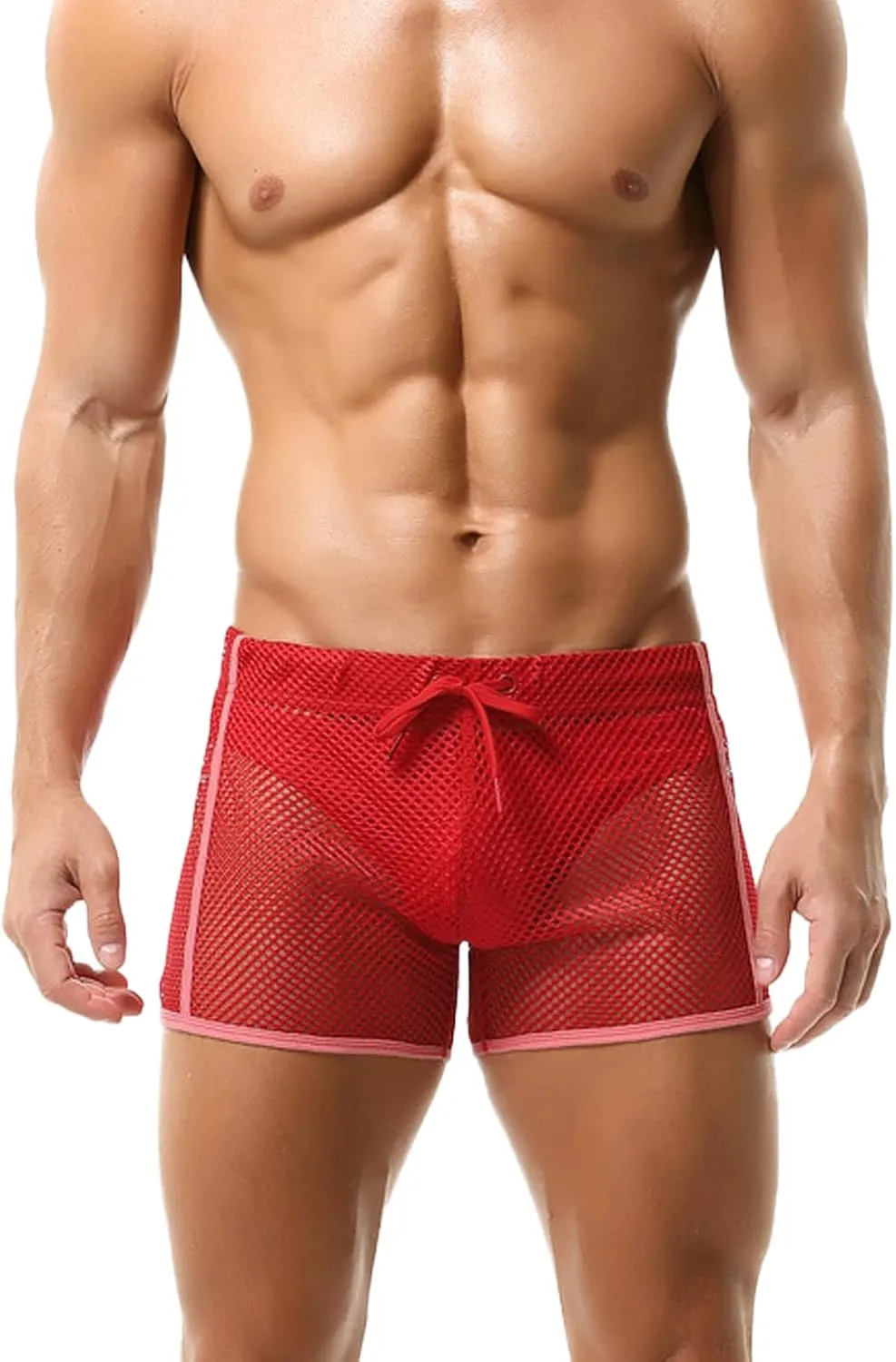Mens Sport Running Shorts Quick Dry Workout Short Pants Men Soccer Tennis Training Beach Swim Shorts