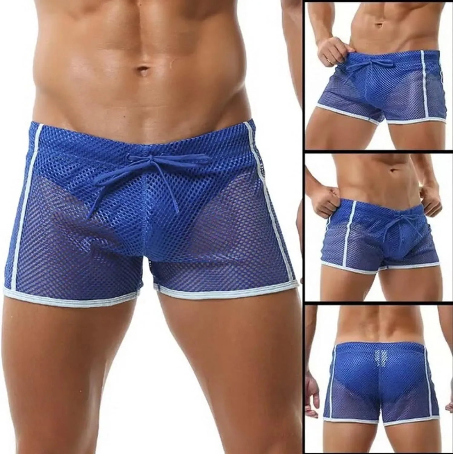Mens Sport Running Shorts Quick Dry Workout Short Pants Men Soccer Tennis Training Beach Swim Shorts