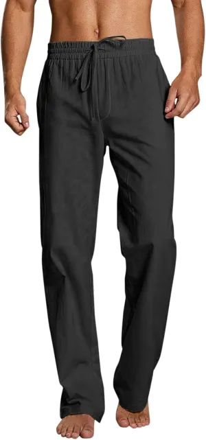Mens Sweatpants with Pockets Big and Tall Athletic Jogger Mens Active Athletic Workout Jogger Sweatpants for Men with